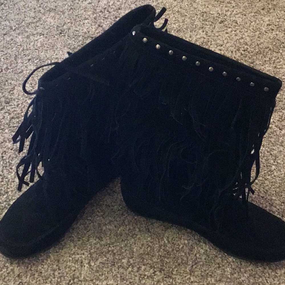 Rampage Fringe Boots